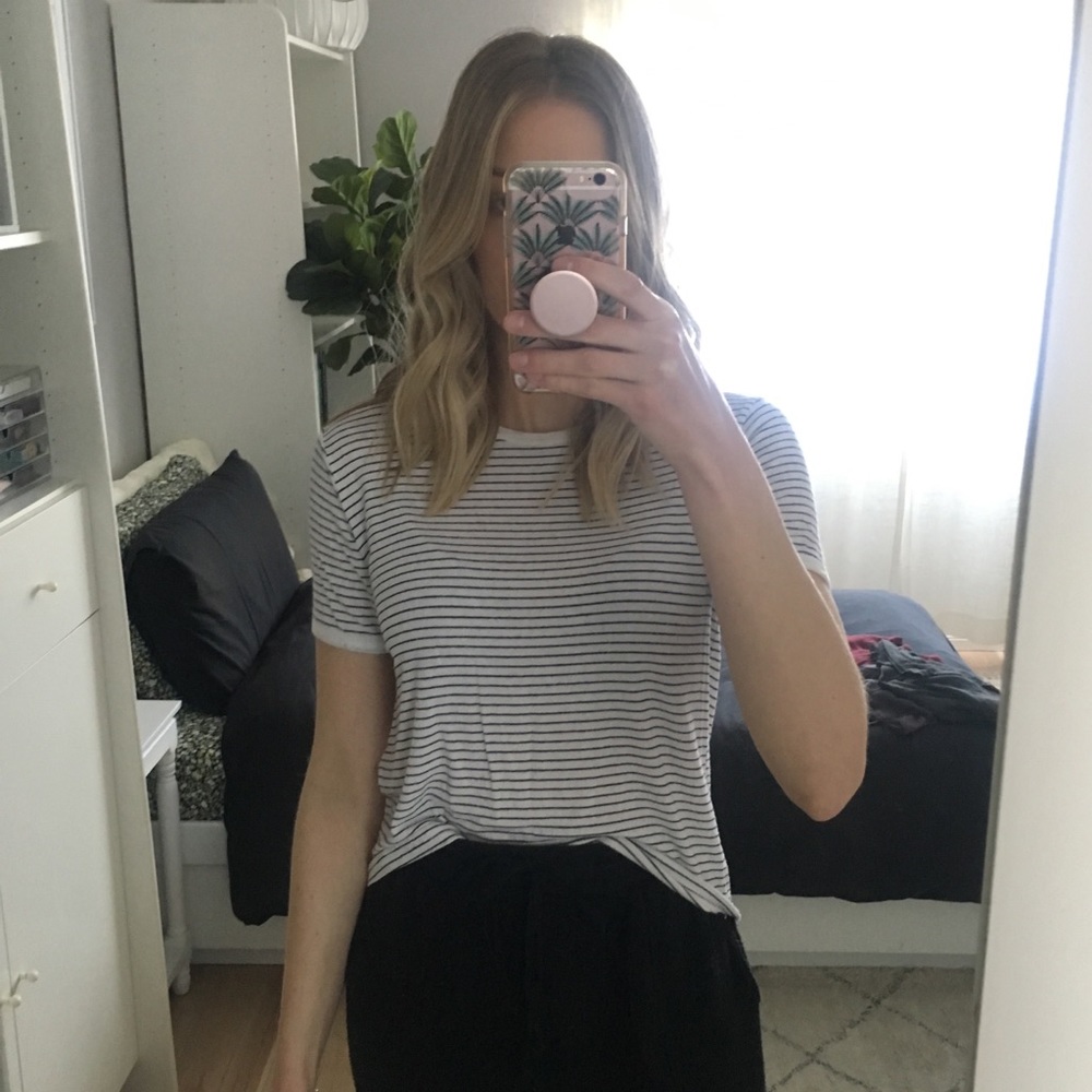 Brandy Melville Striped Tee